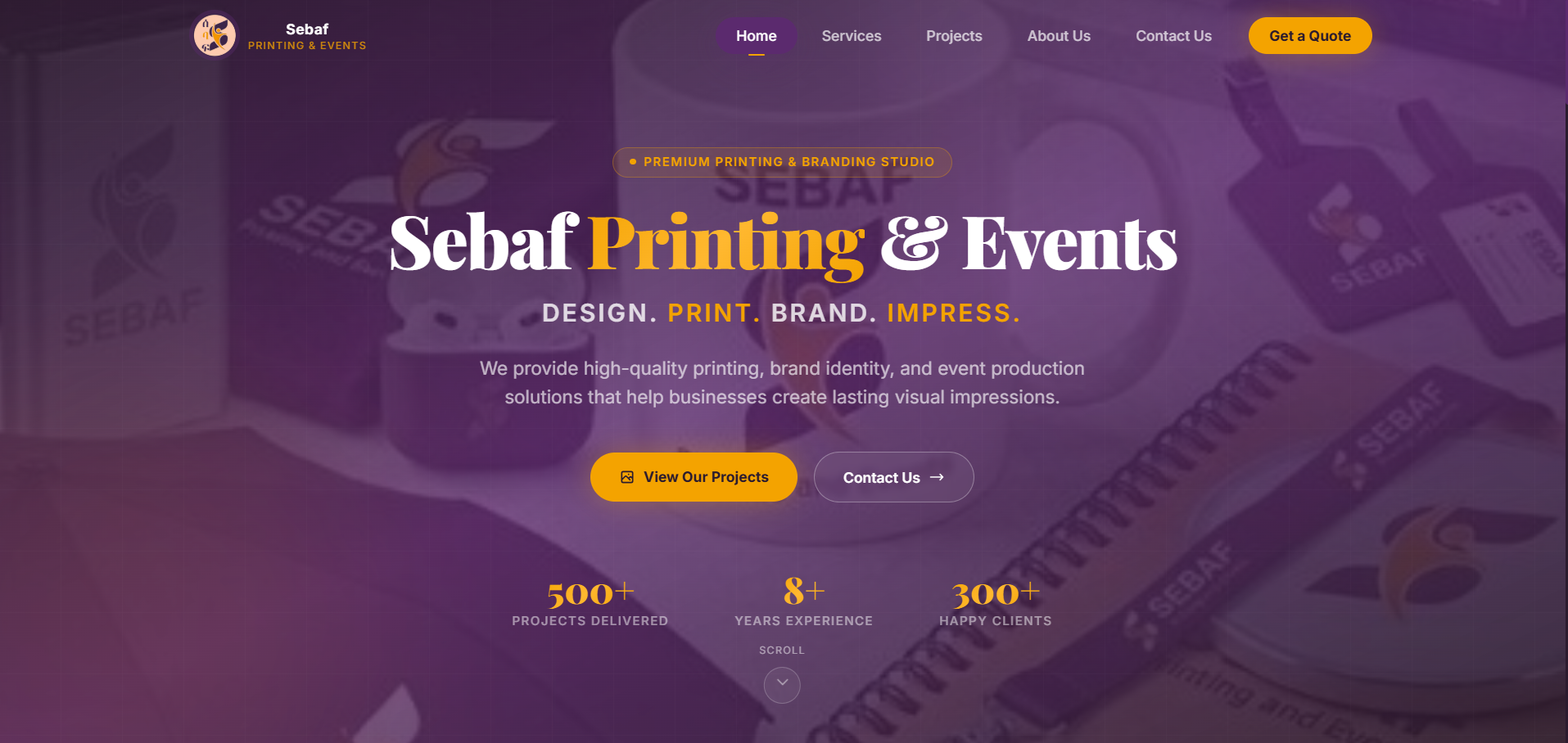 Sebaf Printing Portfolio