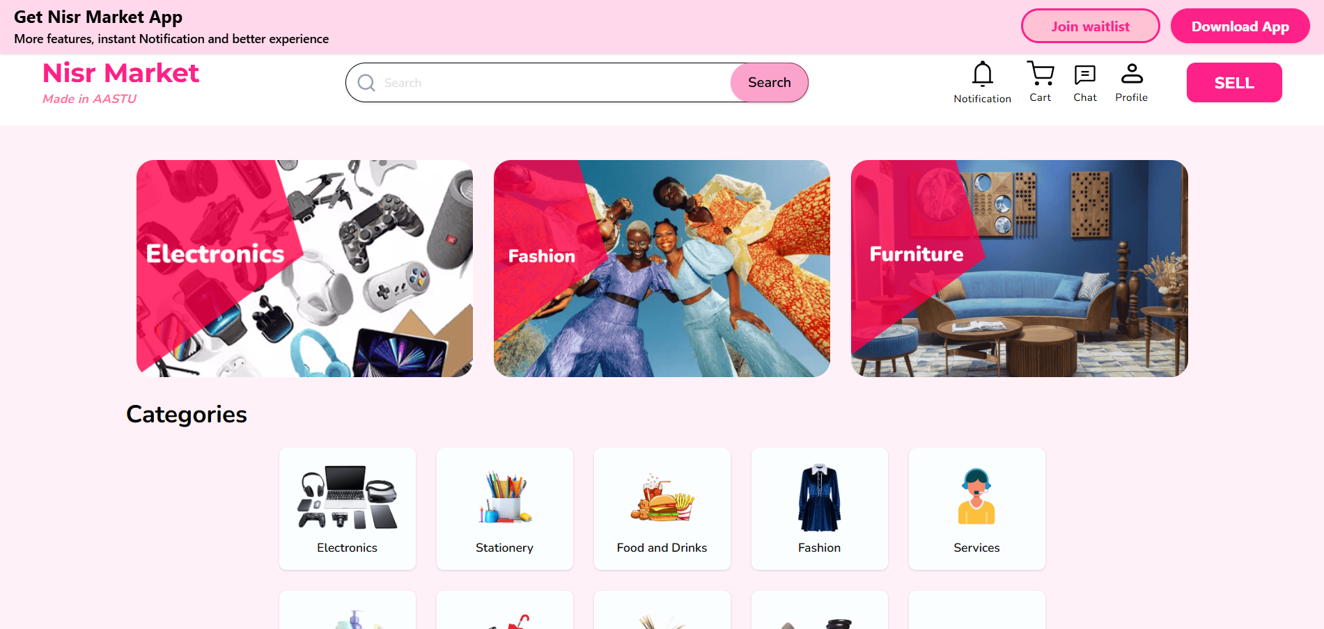 Nisr Market – E-Commerce Platform